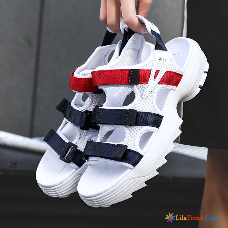 Sandalen Kaufen Herren Sommer Schwarz Sandalen Trend Teenager Verkaufen