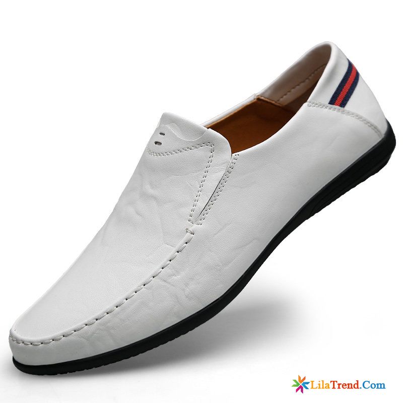 Schicke Schuhe Herren Echtleder Sommer Faul Slip-on Casual