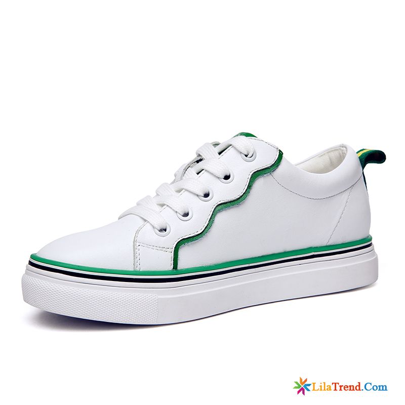 Schuhe Damen Grün Allgleiches Damen Casual Weiß Skateboardschuhe Billig