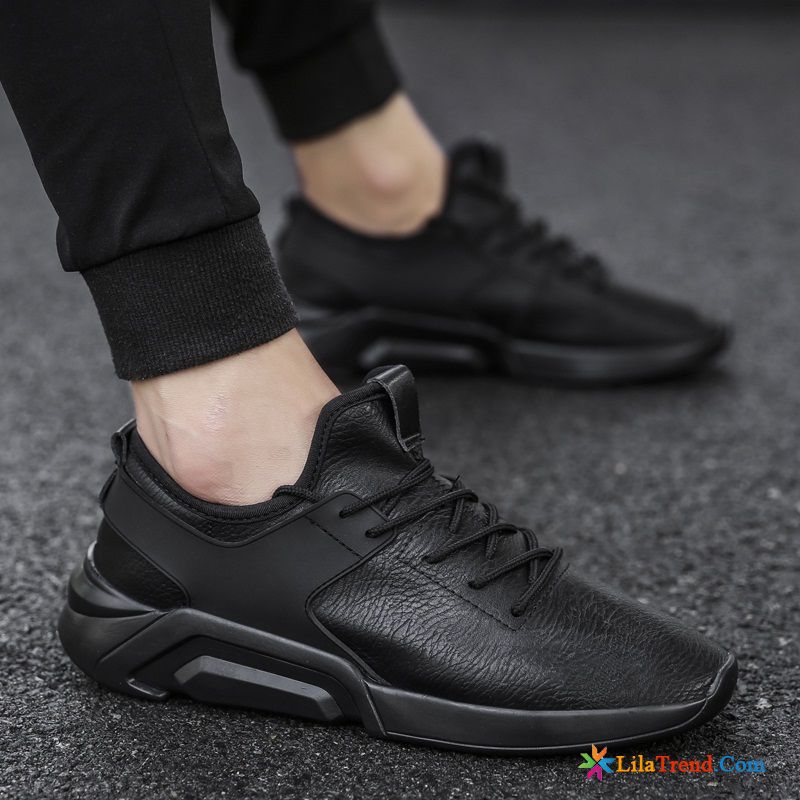 Schuhe Herren Online Kaufen Dicke Sohle Arbeitsschuhe Rutschsicher Schwarz Wasserdicht Sale