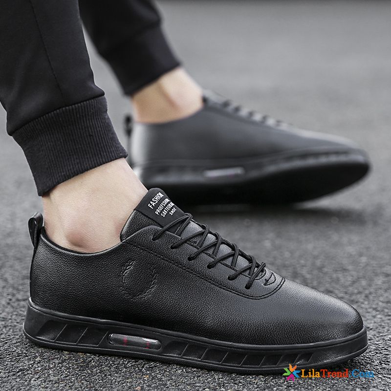 Schuhe Herren Online Kaufen Dicke Sohle Arbeitsschuhe Rutschsicher Schwarz Wasserdicht Sale