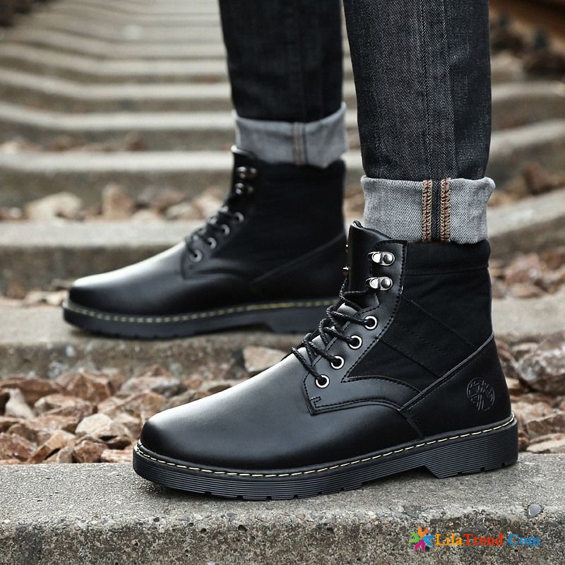 Schuhe Männer Sneaker Martin Schuhe Hohe Kurze Stiefel Winter Billig