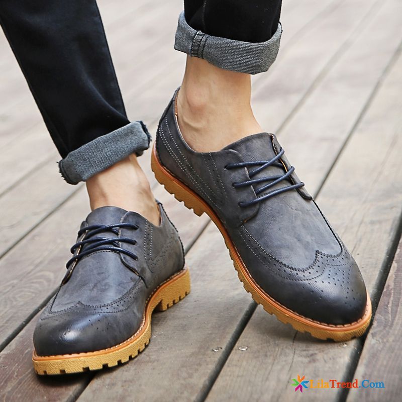 Schuhe Online Herren Lederschuhe Casual Schuhe British Mode Rabatt