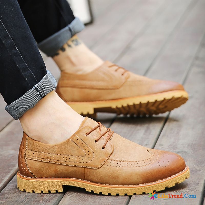 Schuhe Online Herren Lederschuhe Casual Schuhe British Mode Rabatt