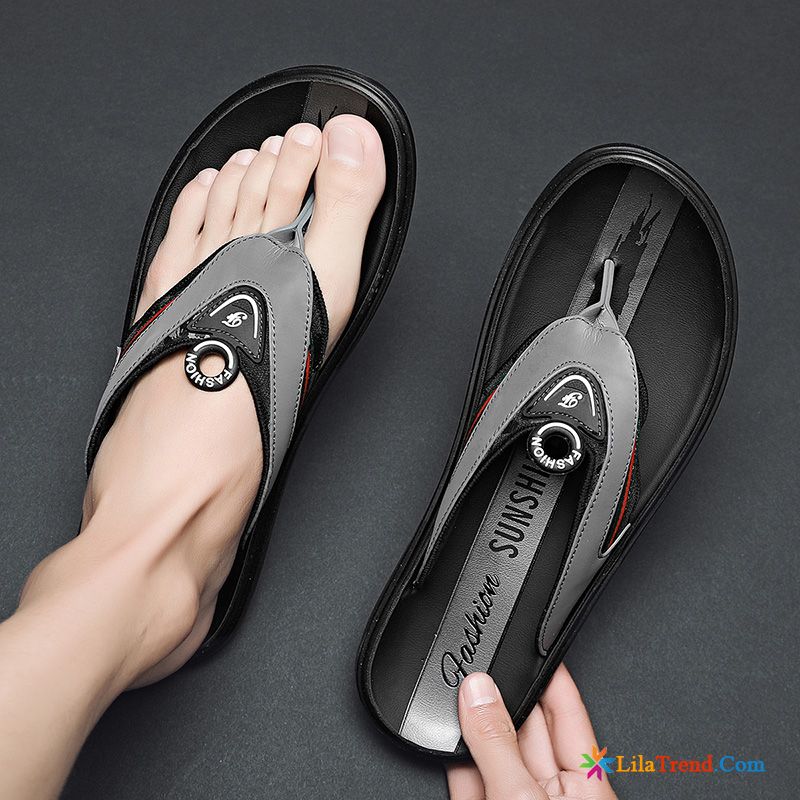 Schuhe Übergrößen Herren Mode Trend Outwear Flip Flops Neue