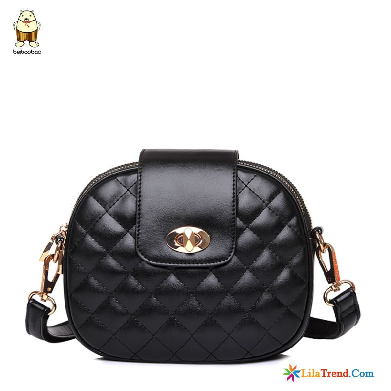 Schultertasche Damen Schwarz Klein Das Neue Messenger-tasche Mode Duftenden Wind Verkaufen