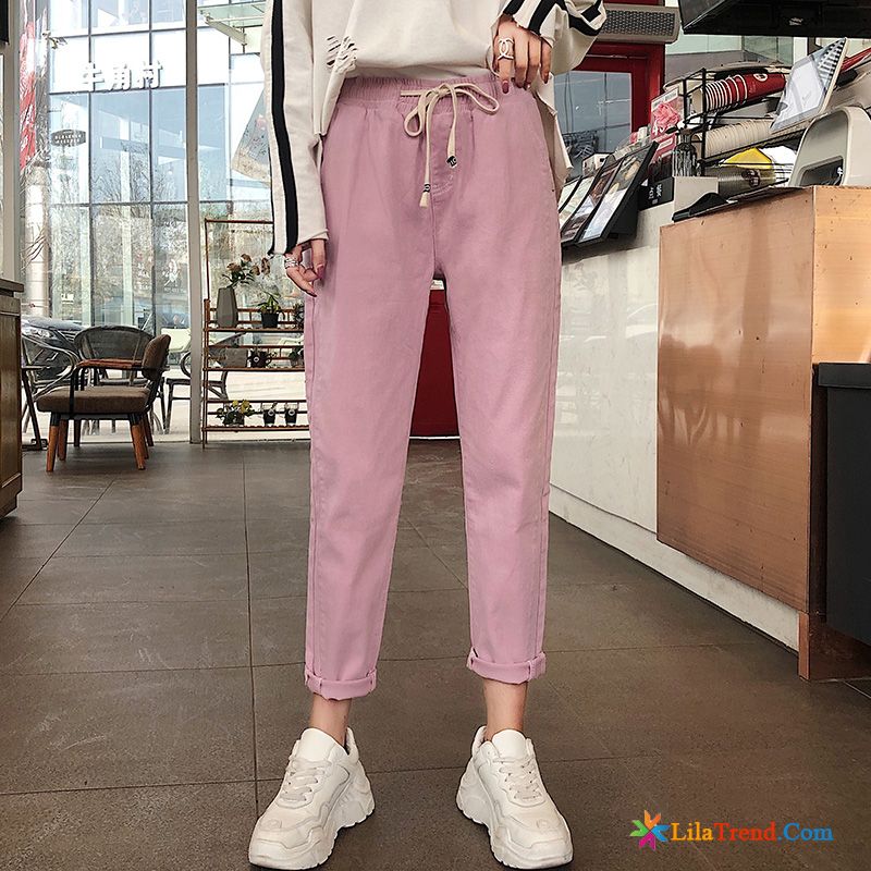 Schwarz Weiße Hose Sweatpants Hose Teenager Schüler Freizeit Kaufen