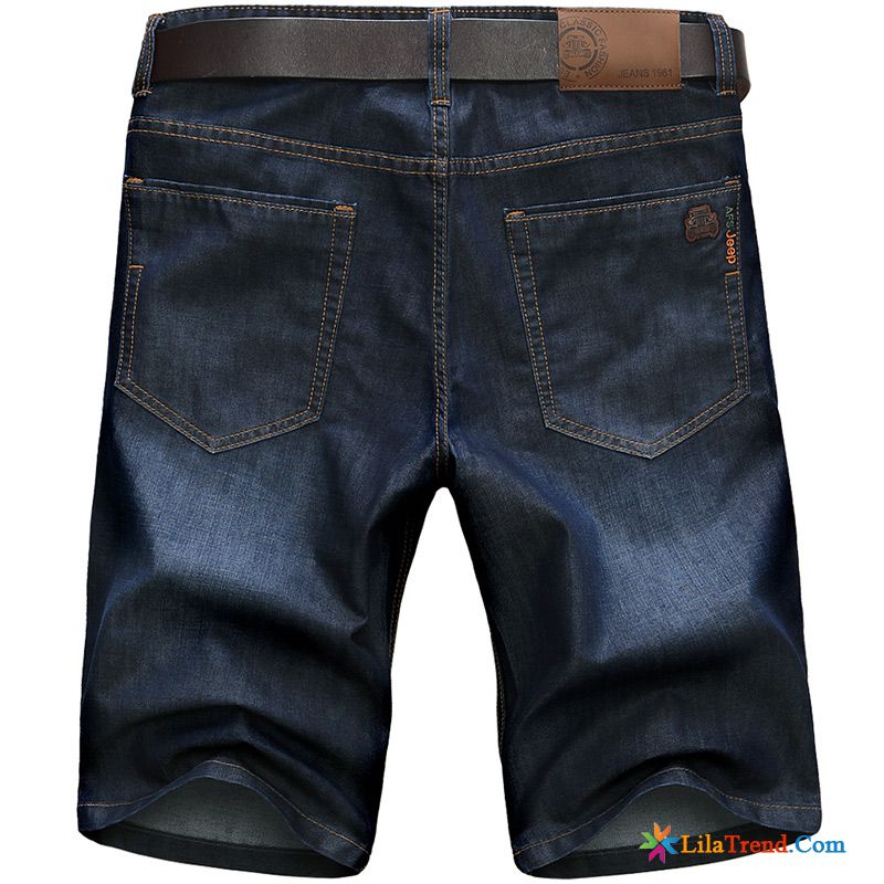 Schwarze Hose Mit Löchern Herren Kurze Hose Denim Dünn Herren Sommer Billig