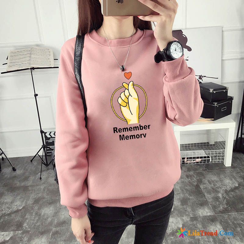 Schöne Pullis Für Frauen Damen Verdickung Hoodies Neu Schüler Günstig