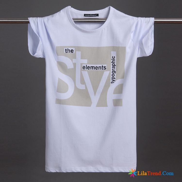 Schöne T Shirts Herren Große Größe T-shirts Rundausschnitt Baumwolle Lose Verkaufen