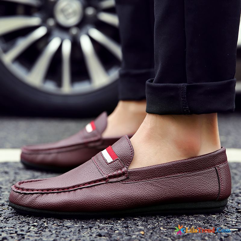 Slipper Schuhe Herren Blond Mokassins Feder Schuhe Trend Neue Verkaufen