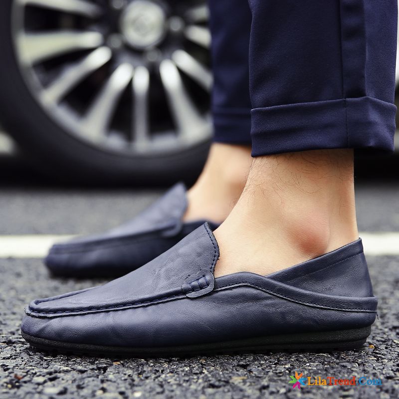 Slipper Schuhe Herren Blond Mokassins Feder Schuhe Trend Neue Verkaufen