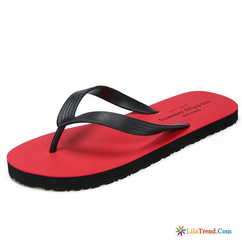 Sommer Hausschuhe Herren Flip Flops Rutschsicher Schüler Draussen Sommer Billig