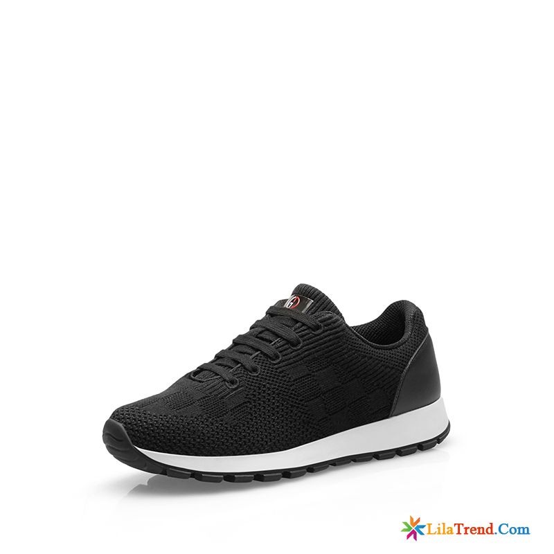 Sommerschuhe Herren Dunkelbraun Schuhe Weben Damen Feder Casual Billig