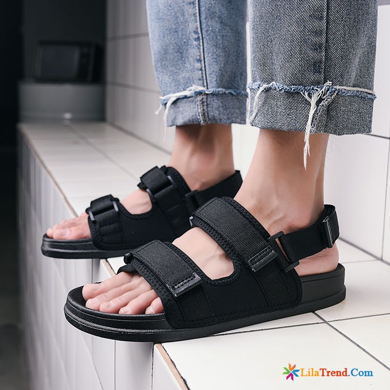 Stylische Herren Sandalen Kaffeebraun Hausschuhe Mode Trend Sommer Casual Kaufen