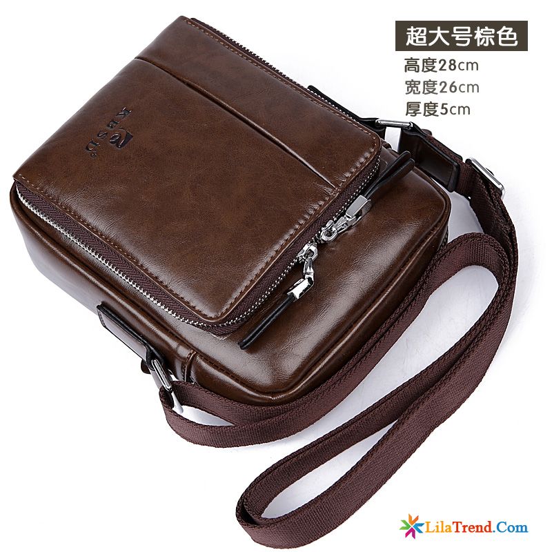 Umhängetasche Leder Herren Günstig Messenger-tasche Freizeit Herren Multifunktion Taschen Kaufen