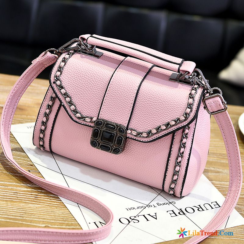 Umhängetaschen Für Junge Frauen Rosa Handtaschen Mini Verschlussriegel Das Neue Allgleiches Verkaufen
