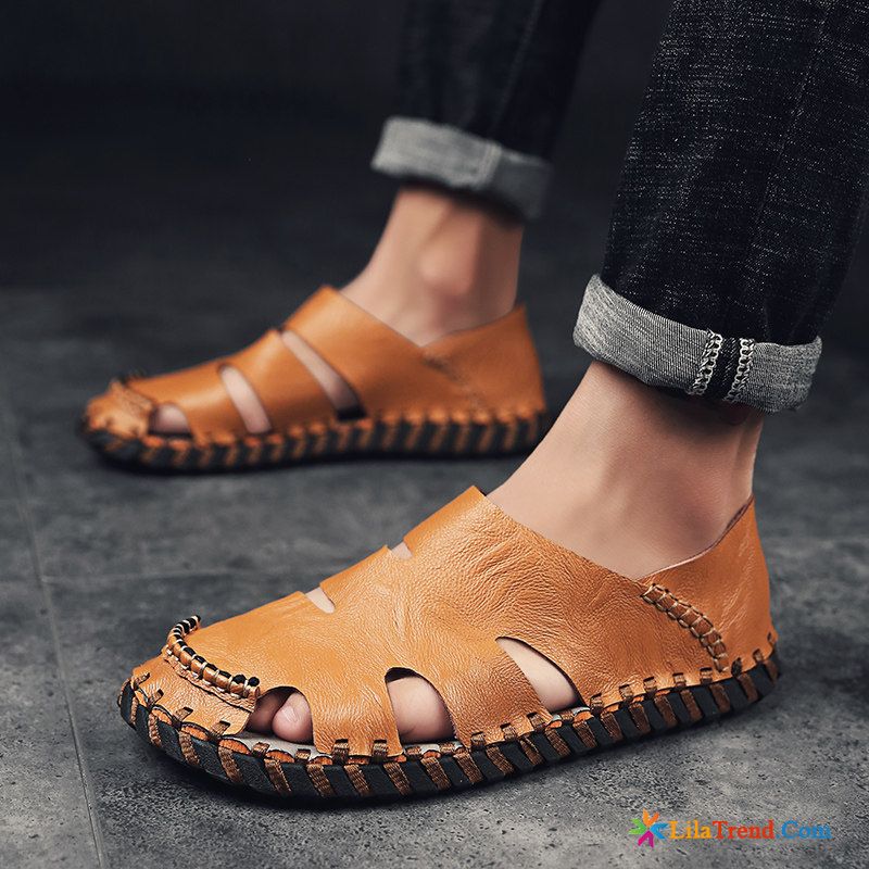 Waldläufer Herren Sandalen Trend Weiß Schuhe Pantolette Sommer Sale