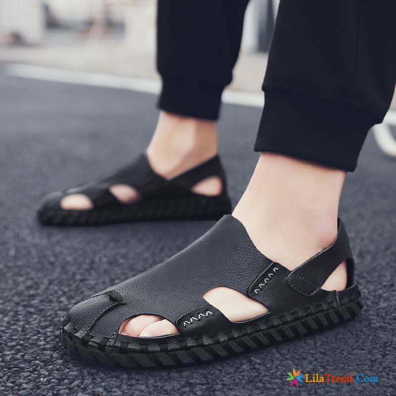 Waldläufer Herren Sandalen Trend Weiß Schuhe Pantolette Sommer Sale