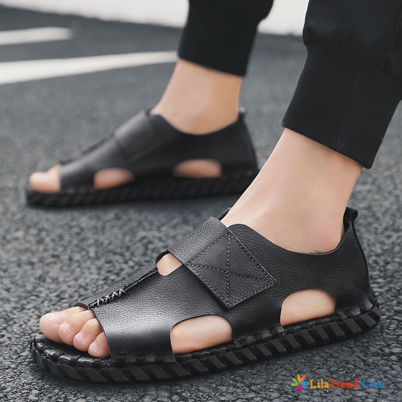 Waldläufer Herren Sandalen Trend Weiß Schuhe Pantolette Sommer Sale