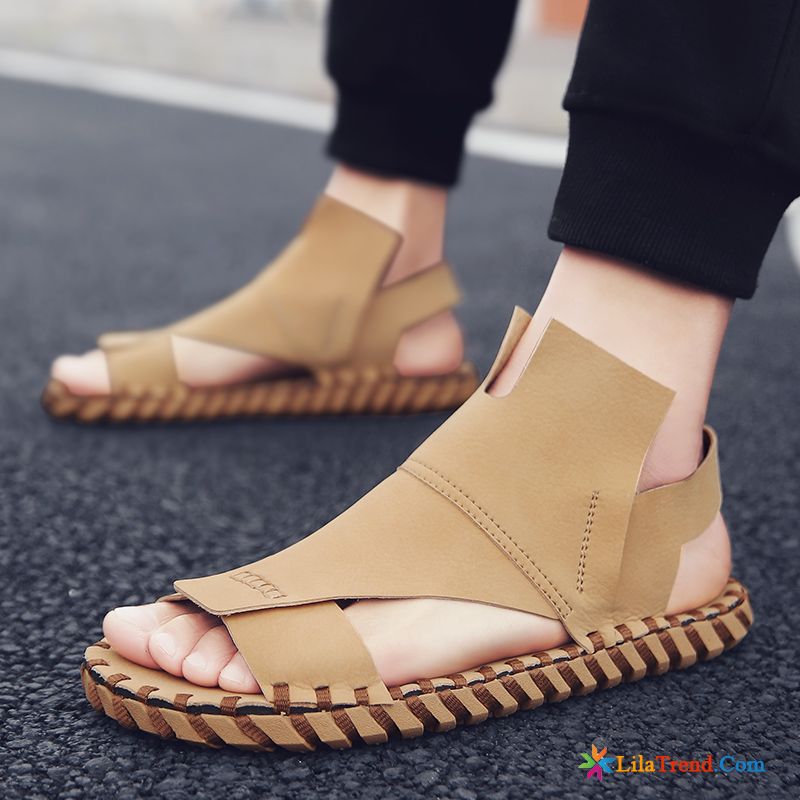 Waldläufer Herren Sandalen Trend Weiß Schuhe Pantolette Sommer Sale