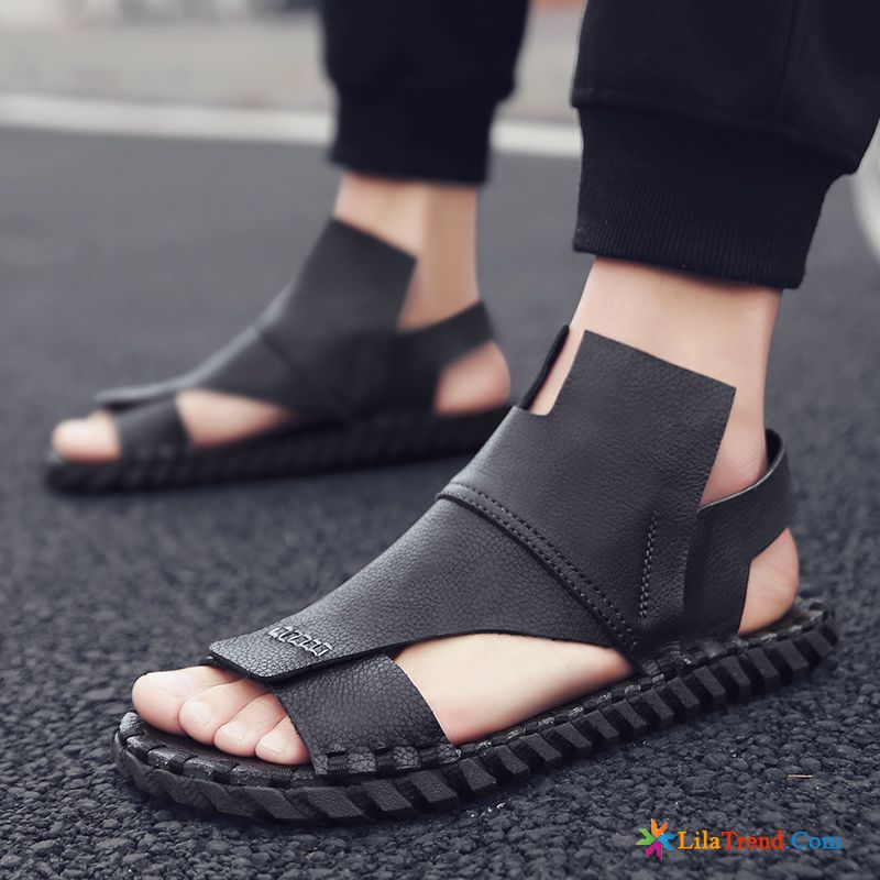 Waldläufer Herren Sandalen Trend Weiß Schuhe Pantolette Sommer Sale