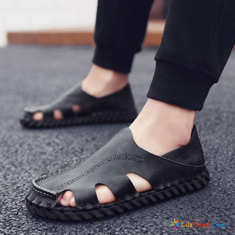 Waldläufer Herren Sandalen Trend Weiß Schuhe Pantolette Sommer Sale