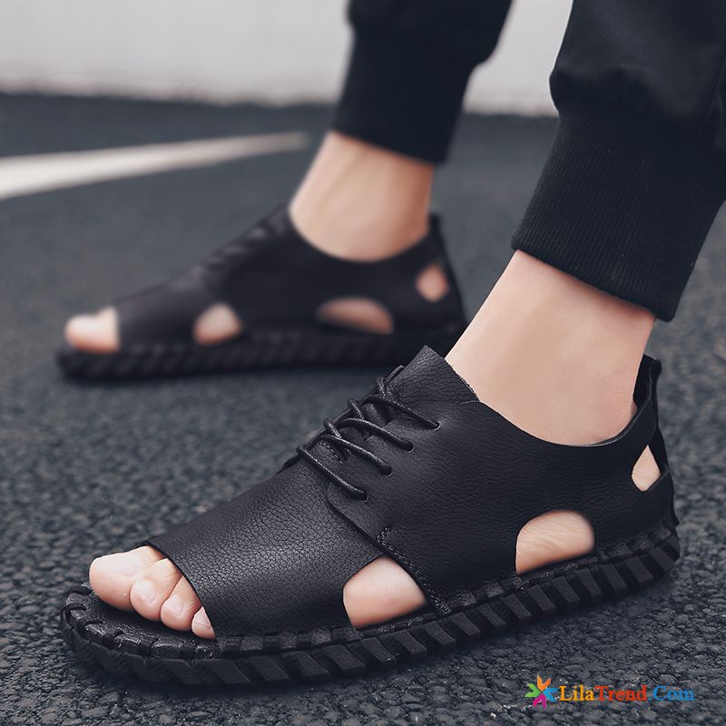 Waldläufer Herren Sandalen Trend Weiß Schuhe Pantolette Sommer Sale