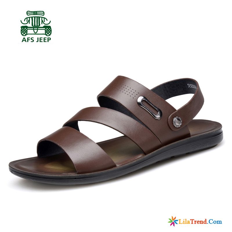 Wasserdichte Schuhe Herren Sandalen Schuhe Sommer Leder Strand Kaufen