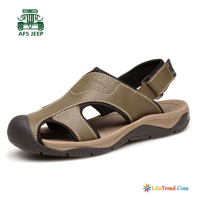 Wasserdichte Schuhe Herren Sandalen Schuhe Sommer Leder Strand Kaufen