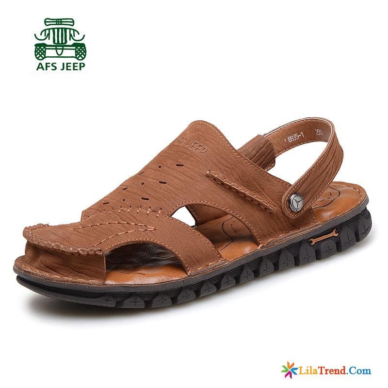 Wasserdichte Schuhe Herren Sandalen Schuhe Sommer Leder Strand Kaufen