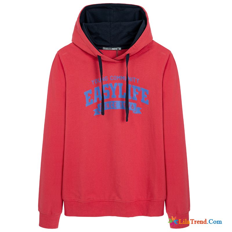 Weiße Kapuzenpullis Damen Orangerot Neu Feder Lange Ärmel Unteres Hemd Hoodies Kaufen