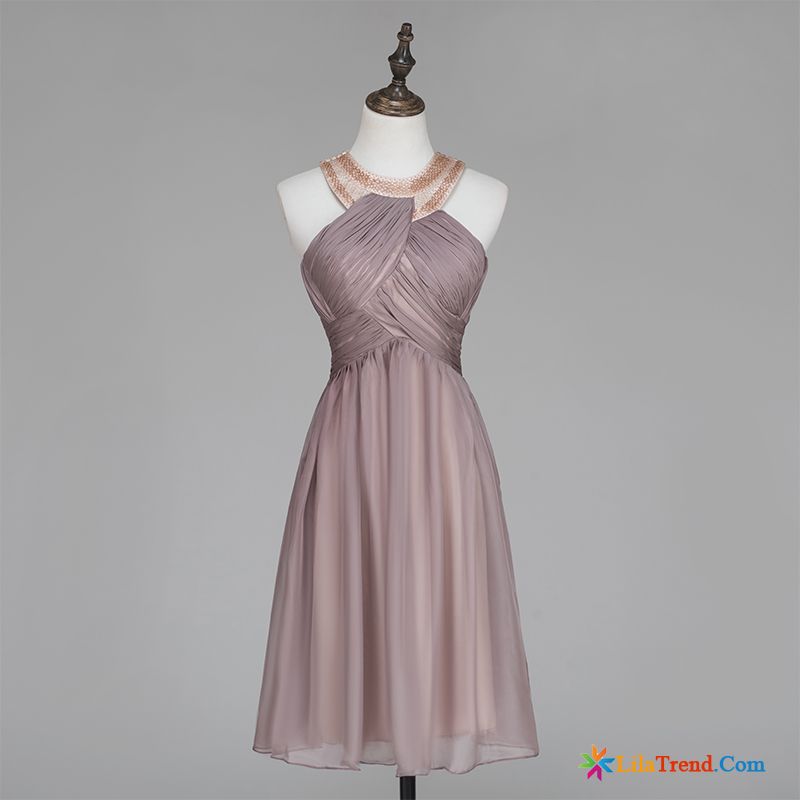 Weißes Langes Sommerkleid Rosa Bankett Sommer Kleid Elegant Abendkleid