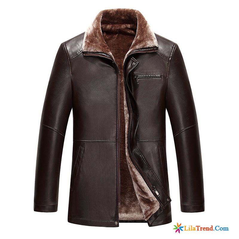 Wildleder Lederjacke Herren Leder Lederjacke Schwarz Herren Plus Samt