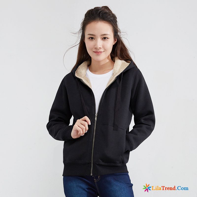 Winterjacke Online Kaufen Strickjacke Sport Herbst Mit Kapuze Plus Samt Verkaufen