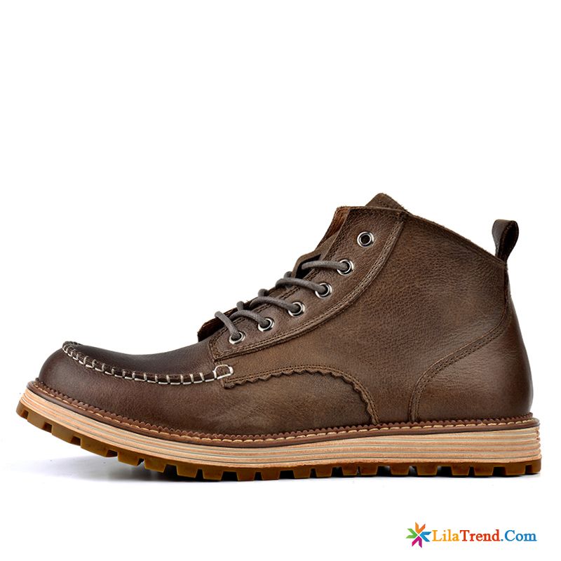 Winterschuhe Für Herren Stiefel British Trend Cargo Kurze Stiefel