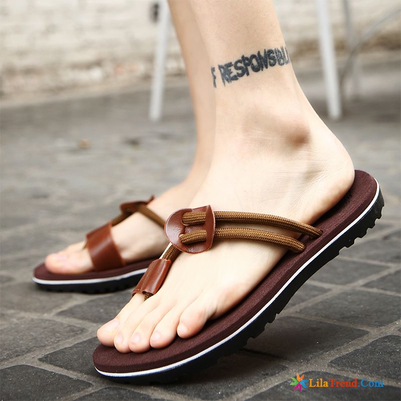 Wollfilz Hausschuhe Herren Violett Schuhe Sommer Flip Flops Rutschsicher Neue Günstig