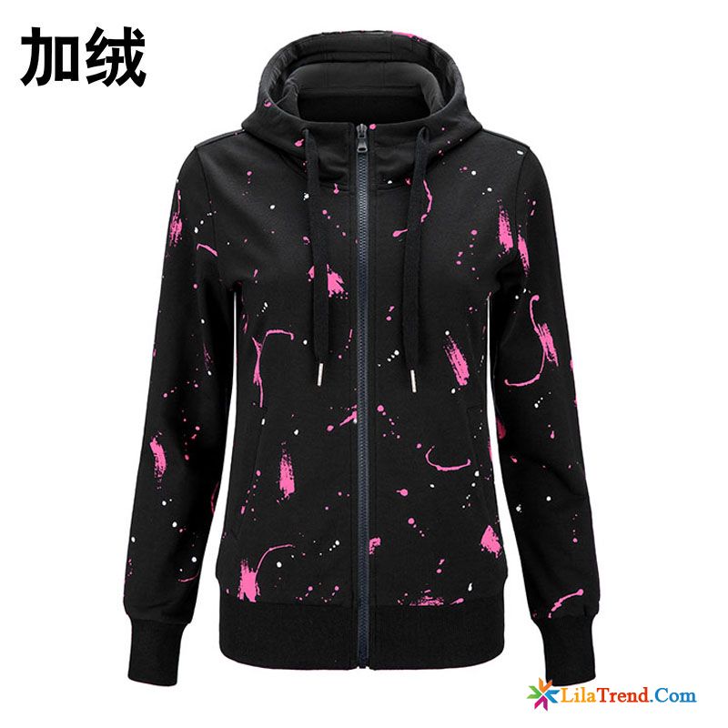 Übergangsjacke Damen Kurz Hoodies Neu Sport Feder Überzieher Kaufen