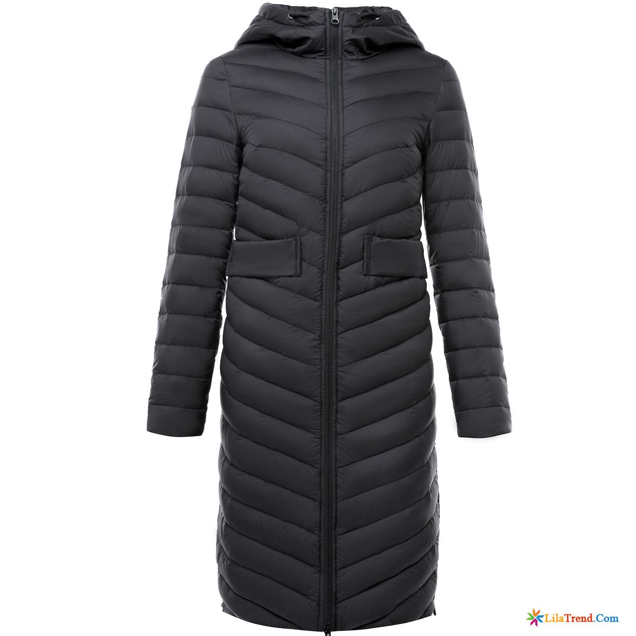 Übergangsjacke Daunen Damen Daunenjacke Damen Freizeit Mode Lange Verkaufen