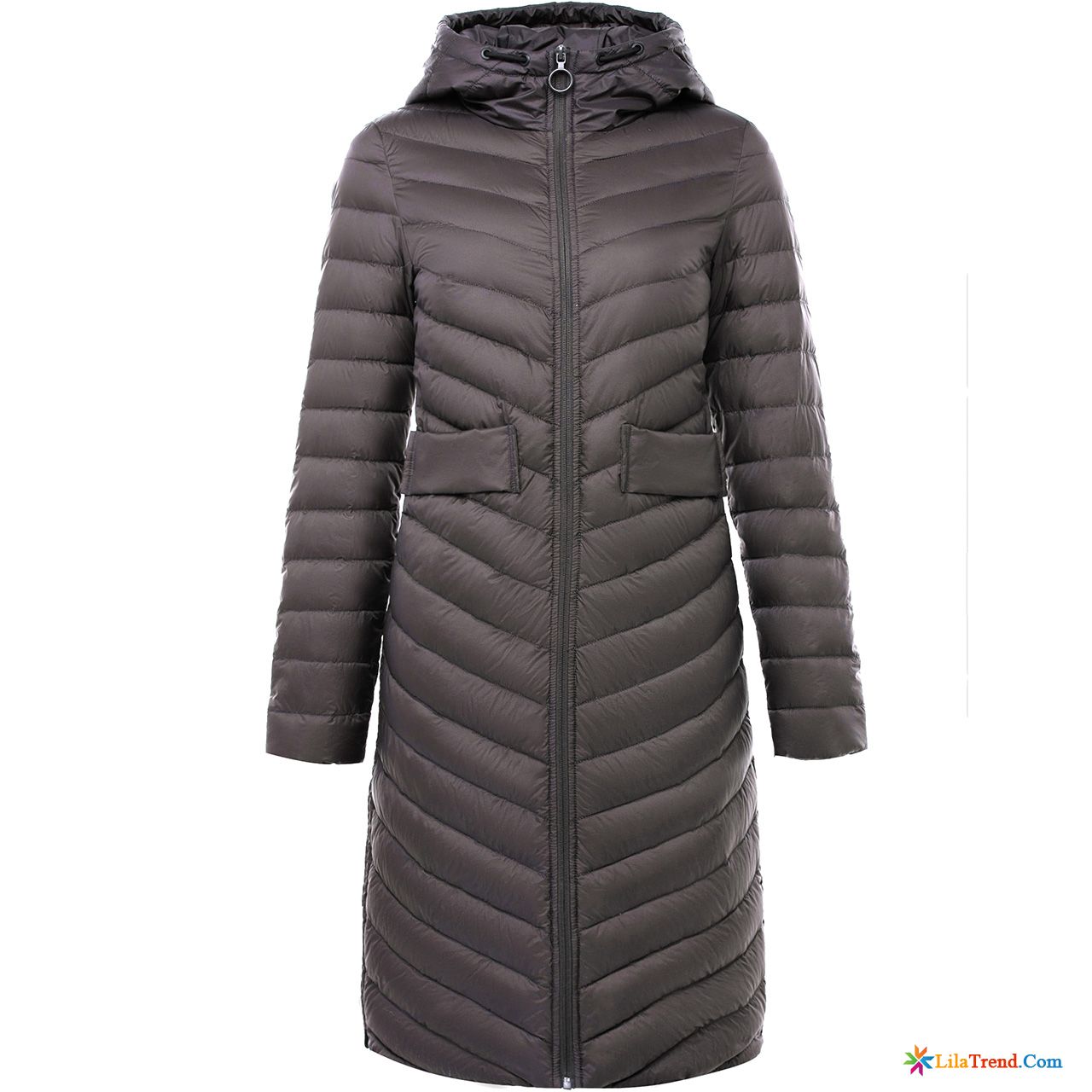 Übergangsjacke Daunen Damen Daunenjacke Damen Freizeit Mode Lange Verkaufen