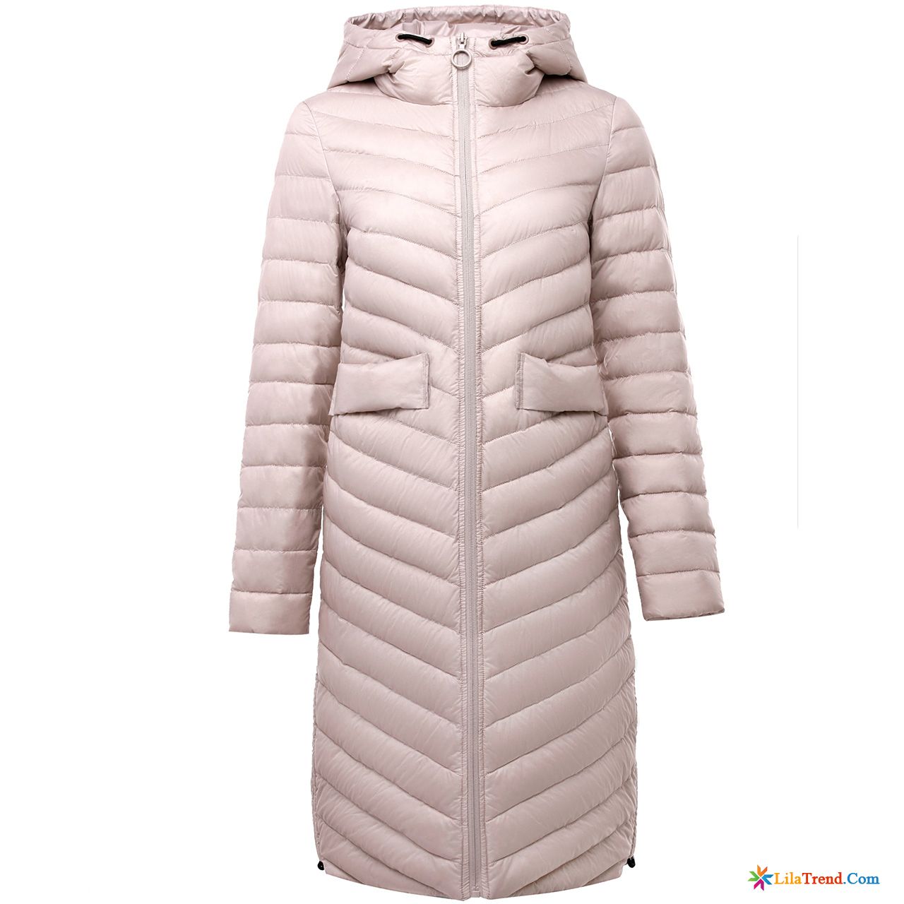 Übergangsjacke Daunen Damen Daunenjacke Damen Freizeit Mode Lange Verkaufen