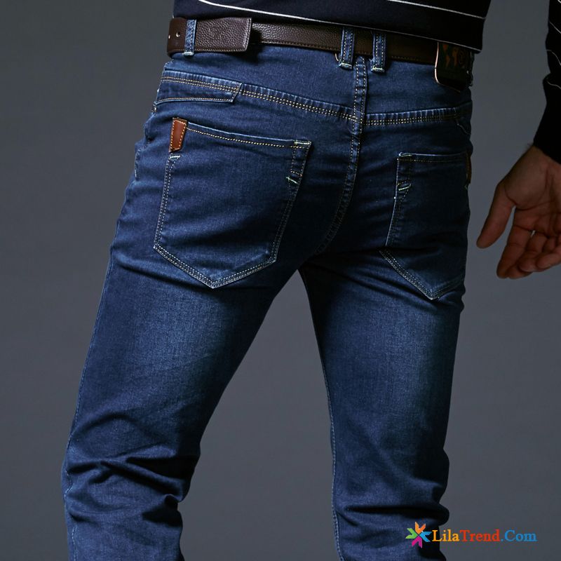 Billige Jeans Herren Große Größe Herren Elastisch Jeans Schlank