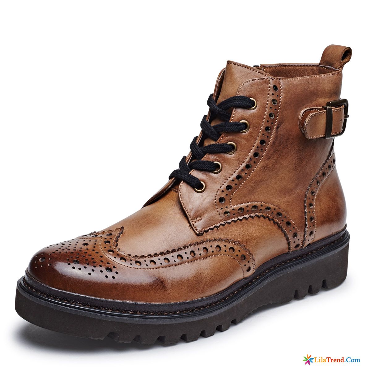 Boots Wildleder Herren Kurze Stiefel Retro Hohe Casual Schuhe