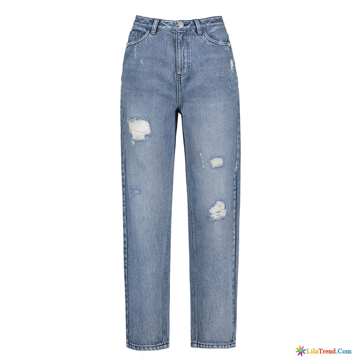 Damen Jeans Mit Löchern Damen Verdickung Harlan Herbst Winter Günstig