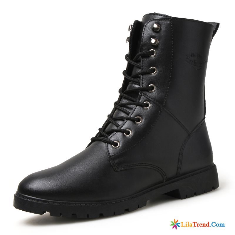 Elegant Winterschuhe Herren Hellgrau Stiefel British Cargo Feder Draussen Kaufen