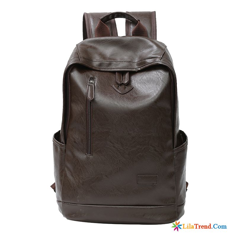 Günstig Rucksäck Herren Pu-leder Rucksack Mode Laptoptasche Trend Günstig