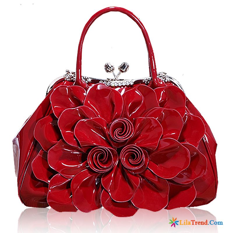 Günstige Handtaschen Für Frauen Rotblond Große Tasche Helle Haut Tragbar Rot Das Neue Rabatt