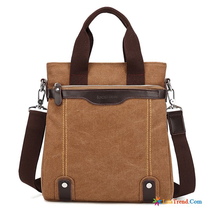 Günstige Umhängetaschen Herren Dunkelgrün Freizeit Herren Handtaschen Trend Messenger-tasche Kaufen