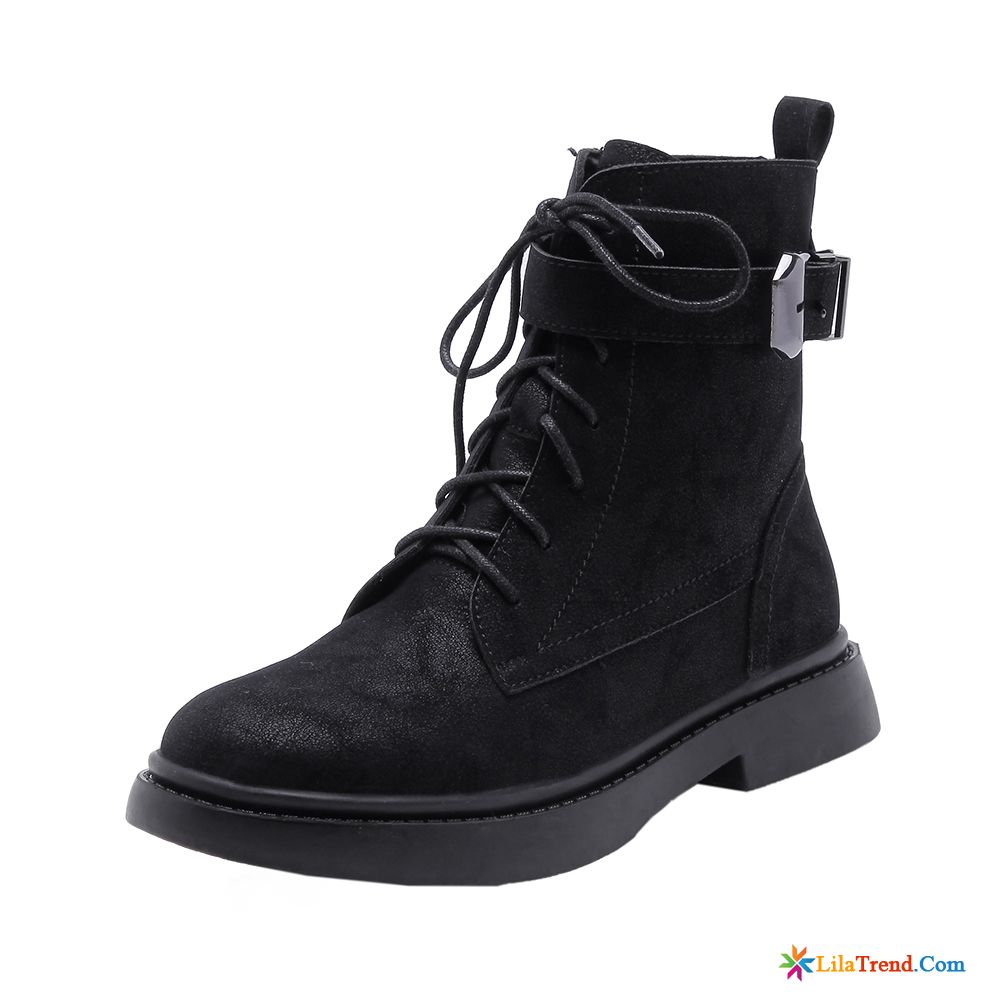 Halbhohe Damen Damen Retro Neue Winter Kurze Stiefel Billig