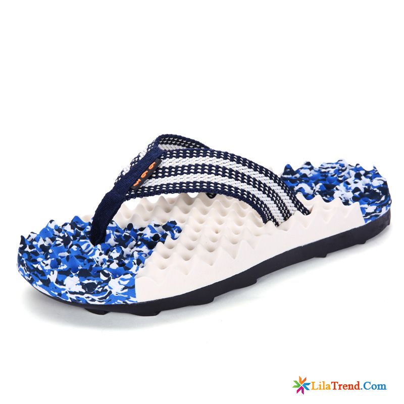 Hausschuhe Herren Filzpantoffel Schwarz Pantolette Rutschsicher Blau Flip Flops Strand Günstig